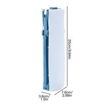 Secador de roupas com ar condicionado para secar roupas em dormitório de viagem Cabide telescópico dobrável montado na parede