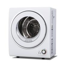 Secador de roupas EUHOMY 850W 1,5 pés cúbicos de aço inoxidável branco 110V