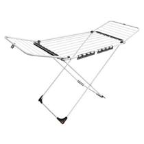 Secador De Roupas Varal Grande Com Abas De Chão Dobrável Em Aço Branco Até 27kg De Roupas Secalux Secador De Roupas Varal Grande Com Abas De Chão Dobrável Em Aço Branco Até 27kg De Roupas Secalux