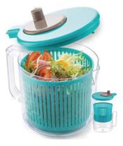 Secador De Saladas Verduras Legumes Manual 2.5l Secador De Saladas Verduras Legumes Manual 2.5l