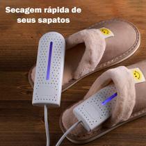 Secador De Sapatos Tênis Elimina Umidade Mal Cheiro Odor Secador De Sapatos Tênis Elimina Umidade Mal Cheiro Odor