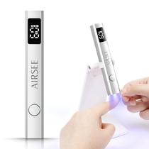 Secador de unhas AIRSEE Lâmpada UV sem fio com display LCD