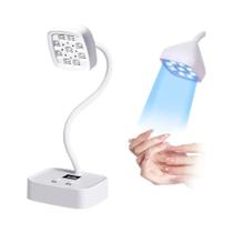 Secador De Unhas LED UV Sem Fio Recarregável Com Sensor Automático Controle Por Toque Secagem Rápida Secador De Unhas LED UV Sem Fio Recarregável Com Sensor Automático Controle Por Toque Secagem Rápida