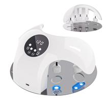 Secador de unhas Meremit 49W UV LED Gel Lamp 4 configurações de temporizador