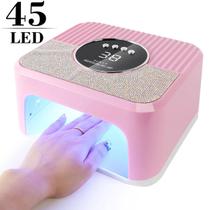 Secador de Unhas UV Profissional 260W com Sensor de Movimento - Para Esmalte em Gel e Manicure