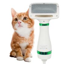 Secador Escova Pet Grooming 2Em1 Cor Branca 300W
