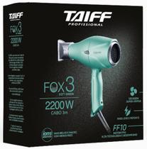 Secador Fox Íon 3 Taiff 2200W 127V Cabo 3m