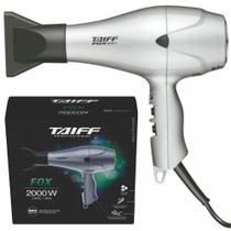 Secador Fox Ion Taiff 2000W - Jato de Ar Frio - Íons Negativos