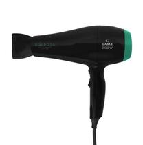 Secador Gama Babosa Ceramic Ion 2100W - 127V - Preto/Verde