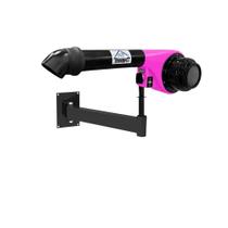 Secador hiper turbo 3000w com suporte de parede trino pet profissional pet shop