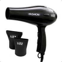 Secador Lizz Fashion Preto 2200w 220v Secador Lizz Fashion Preto 2200w 220v