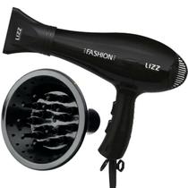 Secador Lizz Profissional Fashion 2150w/2200w Com Difusor de Cachos