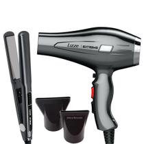 Secador Lizze Extreme 2400w + Chapinha Lizze Extreme 220v + Massa polidora