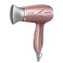 Secador Mondial SC47 Golden Rose Bivolt Potente e Compacto Beleza Premium