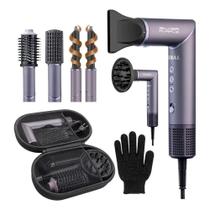Secador Multifuncional 5 em 1 Mondial SM-01 BLDC Roxo 220v Secador Multifuncional 5 em 1 Mondial SM-01 BLDC Roxo 220v