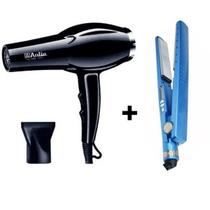 Secador P/ Cabelos Anliu Profissional Prancha Nanotitanium