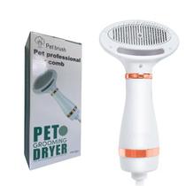Secador para cães Secador de cabelo e pente 2 em 1