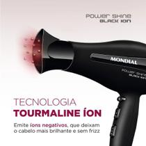 Secador Power Shine Mondial Black SC-13