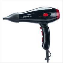 Secador Pritech com Difusor Profissional 1800W 127v Preto Secador Pritech com Difusor Profissional 1800W 127v Preto