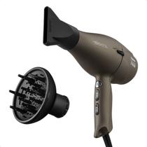 Secador Profissional Unique 3100W Digital Taiff 220V + Difusor Curves Cachos Definidos e Potência