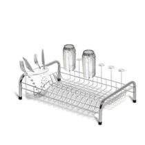 Secador Rainha Com Porta Copos e Porta Talheres Mimo Branco Niquelart