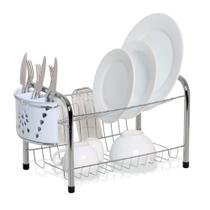 Secador Rei com Porta Copos e Talheres Mimo Branco - Niquelart