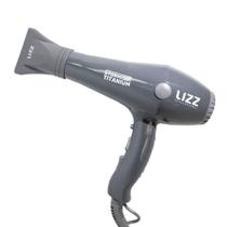Secador Storm Titanium Profissional 2150W Com 2 Bicos Lizz Cinza 220V