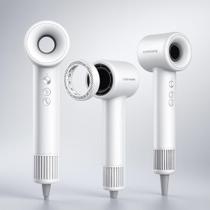 Secador Superflowl Coshare Tecnologia Profissional, Silencioso e Leve Acabamento de Salão em Casa Preto Branco