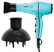 Secador Taiff Style 2000W com Difusor De Cachos Taiff Curves