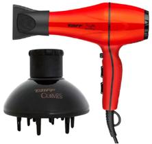 Secador Taiff Style 2000W Profissional com Difusor de Cachos Taiff Curves Secador Taiff Style 2000W Profissional com Difusor de Cachos Taiff Curves