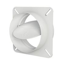Secador Vent Draft Blocker Deflecto 10 cm de diâmetro branco Secador Vent Draft Blocker Deflecto 10 cm de diâmetro branco