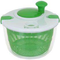 Secadora Centrifuga P/ Salada Com Tampa de Plástico Verde 5L - NH