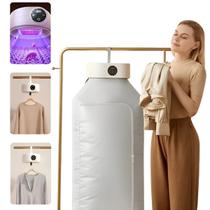 Secadora de Roupas Portátil UV Silenciosa 800W Compacta 110V