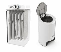 Secadora de Roupas Solaris 8kg Centrífuga de Roupas 12,6kg Mueller