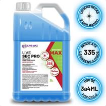 Secante Abrilhantador Profissional para Maquina de Lavar Louças Live Sec Pro 5 Litros