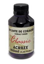 Secante de cobalto 100ml acrilex Secante de cobalto 100ml acrilex