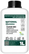 Secante e Abrilhantador para Máquina de Lavar Louças 1 L Clean Sec National Química Secante e Abrilhantador para Máquina de Lavar Louças 1 L Clean Sec National Química