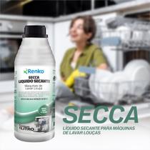 Secante Liquido Para Lava Louças Secca Super Concentrado 1 Litro - Renko