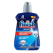 Secante Para Lava Louças Finish 250ml Líquido Brilho Intenso Secagem Rápida QuickDry Pratos Secante Para Lava Louças Finish 250ml Líquido Brilho Intenso Secagem Rápida QuickDry Pratos
