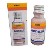 Secativo Facial Bifasico Acne Espinha Oleosidade Acnezil 20mL Cimed Acido Salicilico