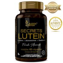 Secrets Lutein Luteína + Zeaxantina + Ômega 3 - 60 Cápsulas Alisson Nutrition