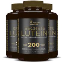 Secrets Lutein Omega 3 + Luteína + Zeaxantina 3x200 cápsulas softgels - Alisson Nutrition