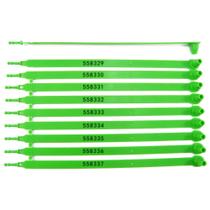 Security Door Seal LeadSeals (R) Tite-Lock Green 100 unidades