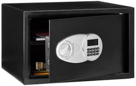 Security Safe Amazon Basics Programmable 1,2 pés cúbicos preto