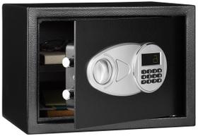 Security Safe Amazon Basics Steel de 0,5 pés cúbicos preto Security Safe Amazon Basics Steel de 0,5 pés cúbicos preto