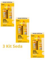 Seda Amino silk 3 KITS Shampoo 300ml + Condicionador 190ml Seda Amino silk 3 KITS Shampoo 300ml + Condicionador 190ml