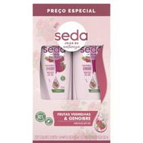 Seda Kit Frutas Vermelhas E Gengibre Shampoo + Condicionador