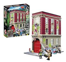 Sede do Corpo de Bombeiros dos Caça-Fantasmas Playmobil - Com Figuras