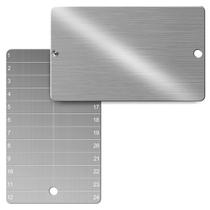 Seed Phrase Storage Codesteel Titanium Crypto com 2 placas Seed Phrase Storage Codesteel Titanium Crypto com 2 placas