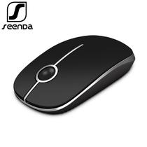 Seenda 2.4g Wireless Mouse Silent Button Ultra Thin Mute
